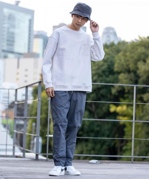 coen(コーエン)の「ヘビー裏起毛クルーネックスウェット(スウェット・メンズ・ブラック/オリーブ/ダークグレー/ナチュラル・SMALL/MEDIUM/LARGE/X-LARGE)」の21枚目の写真