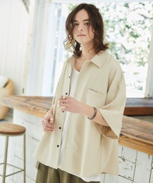 CASPER JOHN | Action texture regular shirts/アクションテクスチャーレギュラーシャツ(シャツ/ブラウス)