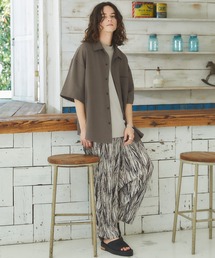 Action texture regular shirts/アクションテクスチャーレギュラーシャツ