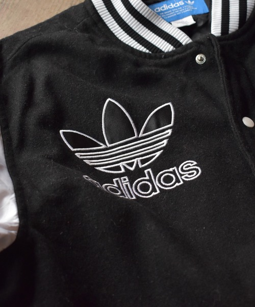 adidas（アディダス）の「【ヴィンテージ古着】adidas/アディダス ウール スタジャン（スタジャン・メンズ・ブラック・LARGE）」の2枚目の写真