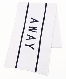 ダブルジャカードロゴマフラー