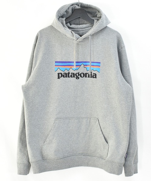 patagonia(パタゴニア)の「【ヴィンテージ古着】Patagonia パタゴニア ロゴ スウェットパーカー(パーカー・メンズ・グレー・X-LARGE)」の1枚目の写真