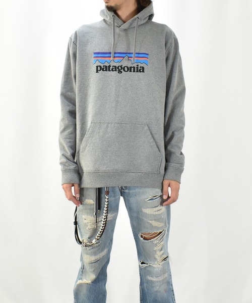 patagonia(パタゴニア)の「【ヴィンテージ古着】Patagonia パタゴニア ロゴ スウェットパーカー(パーカー・メンズ・グレー・X-LARGE)」の8枚目の写真