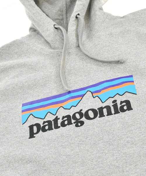 patagonia(パタゴニア)の「【ヴィンテージ古着】Patagonia パタゴニア ロゴ スウェットパーカー(パーカー・メンズ・グレー・X-LARGE)」の3枚目の写真