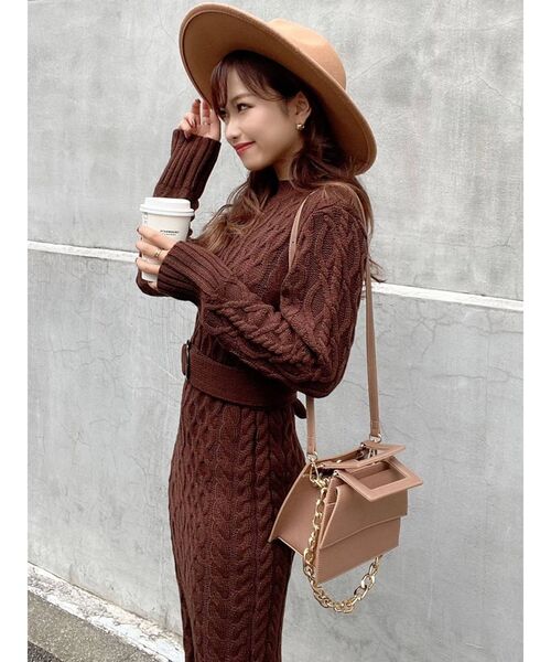 RESEXXY（リゼクシー）の「ブラッシュハット（ハット・レディース・ブラック/アイボリー/キャメル・FREE）」の9枚目の写真