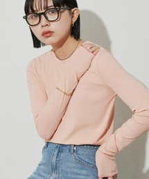 Aunt Marie's | カラーシアーメロウトップス(Tシャツ/カットソー)