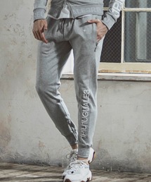 1piu1uguale3 RELAX | 【別注】1PIU1UGUALE3 RELAX/ウノピゥ ウノ ウグァーレ トレ リラックス/SIDE LOGO RHINESTONE ZIP JOGGER(スウェットパンツ)
