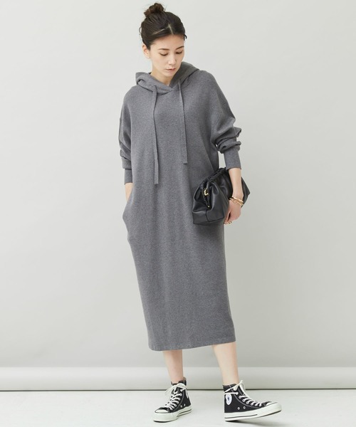 Curensology カレンソロジー のワンピース Curensology カレンソロジー クリーミーコットンニットワンピース を購入できます Curensology ワンピース Curensology カレンソロジー クリーミーコットンニットワンピース ワンピース Curensology