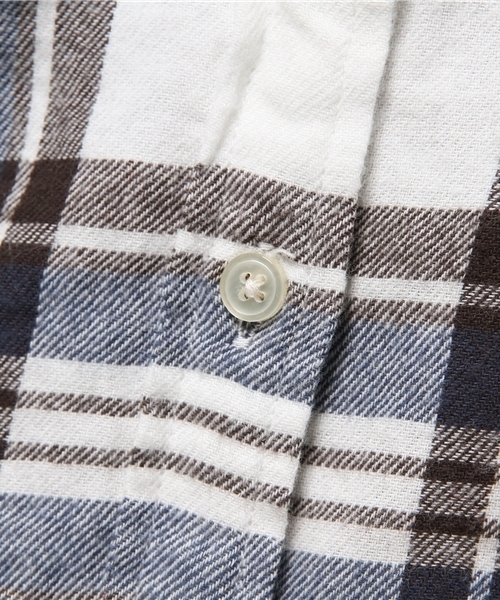 CIAOPANIC TYPY（チャオパニックティピー）の「【ロープライスアイテム】ビックチェックシャツ（シャツ/ブラウス・レディース・オフホワイト/ネイビー/ベージュ・SMALL/MEDIUM）」の12枚目の写真