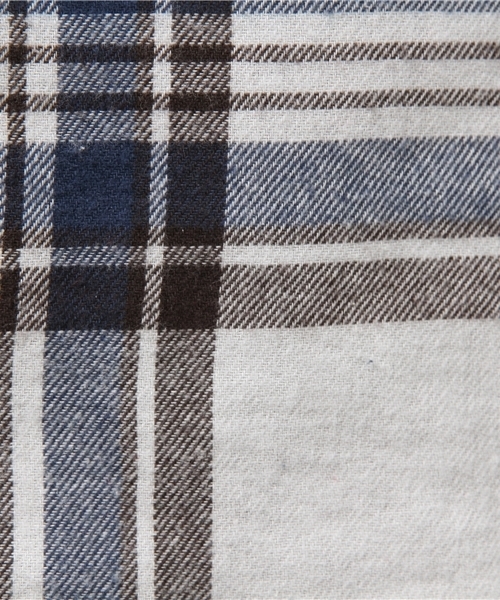 CIAOPANIC TYPY（チャオパニックティピー）の「【ロープライスアイテム】ビックチェックシャツ（シャツ/ブラウス・レディース・オフホワイト/ネイビー/ベージュ・SMALL/MEDIUM）」の13枚目の写真