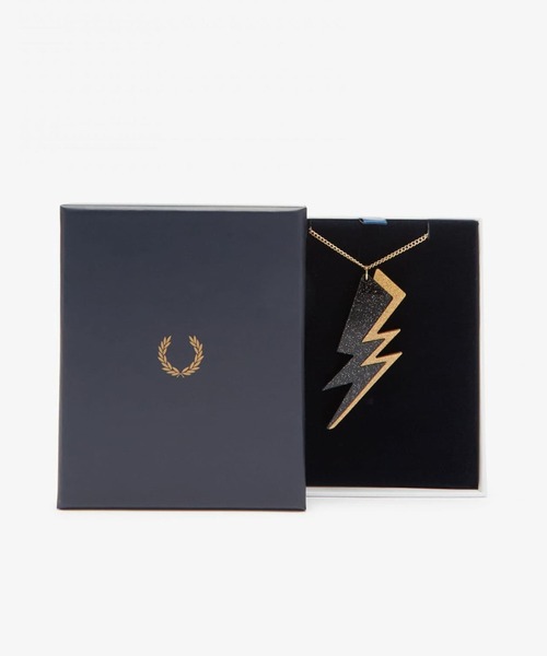 FRED PERRY（フレッドペリー）の「Amy Winehouse Tatty Devine Necklace（ネックレス・レディース・ブラック・ONE SIZE）」の7枚目の写真