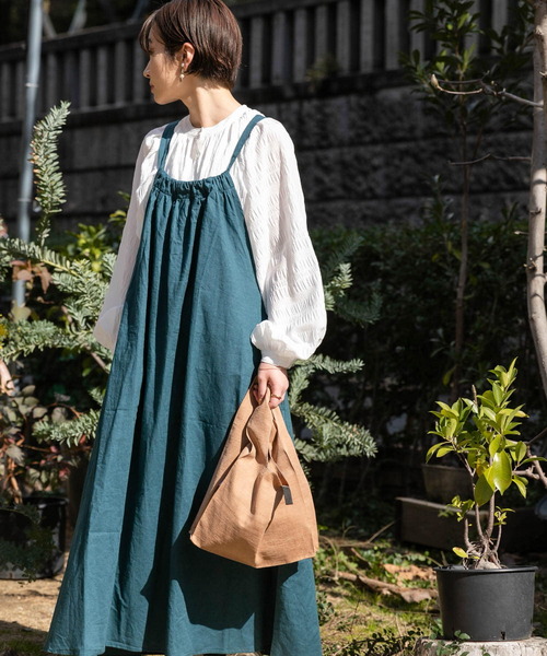 URBAN RESEARCH DOORS（アーバンリサーチドアーズ）の「DOORS LIVING PRODUCTS　コンビニバッグ（エコバッグ/サブバッグ・レディース・ベージュ/ミント・-）」の5枚目の写真