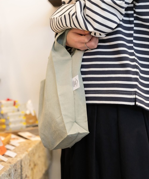 URBAN RESEARCH DOORS（アーバンリサーチドアーズ）の「DOORS LIVING PRODUCTS　コンビニバッグ（エコバッグ/サブバッグ・レディース・ベージュ/ミント・-）」の3枚目の写真