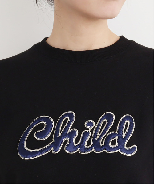 CHILD WOMAN(チャイルドウーマン)の「☆Childサテンアップリケ スウェット(スウェット・レディース・ブラック/グレー/レッド・FREE)」の20枚目の写真