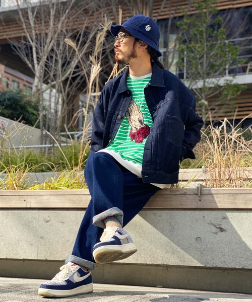 ALDIES（アールディーズ）の「Principal Rafter Big Cut / プリンシパルラフタービッグカット（Tシャツ/カットソー・メンズ・グリーン/ブラック/レッド・FREE）」の14枚目の写真