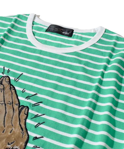 ALDIES（アールディーズ）の「Principal Rafter Big Cut / プリンシパルラフタービッグカット（Tシャツ/カットソー・メンズ・グリーン/ブラック/レッド・FREE）」の20枚目の写真