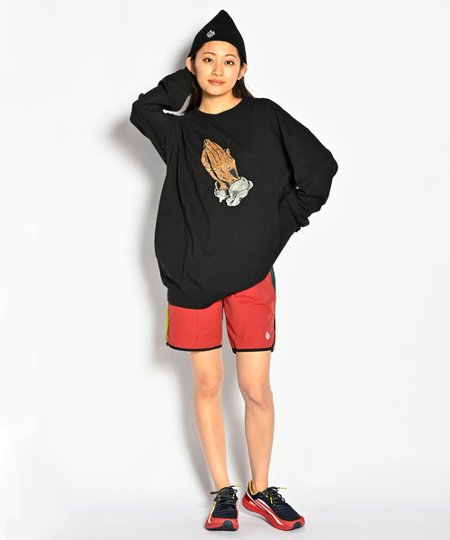 ALDIES（アールディーズ）の「Principal Rafter Big Cut / プリンシパルラフタービッグカット（Tシャツ/カットソー・メンズ・グリーン/ブラック/レッド・FREE）」の4枚目の写真