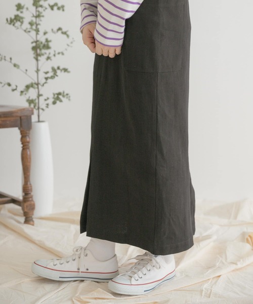 ITEMS URBANRESEARCH(アイテムズ アーバンリサーチ)の「2WAYジャンスカ(ジャンパースカート・レディース・ブラック/モカ/ベージュ系その他/ベージュ/ブラウン・FREE)」の8枚目の写真