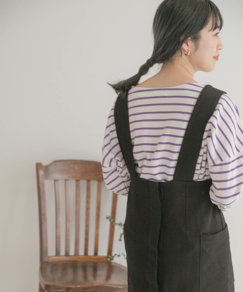 ITEMS URBANRESEARCH(アイテムズ アーバンリサーチ)の「2WAYジャンスカ(ジャンパースカート・レディース・ブラック/モカ/ベージュ系その他/ベージュ/ブラウン・FREE)」の10枚目の写真