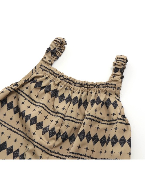 MAKE YOUR DAY(メイクユアデイ)の「幾何学柄食事お砂場着(その他ベビー用品・キッズ・ベージュ/ミント・FREE)」の10枚目の写真