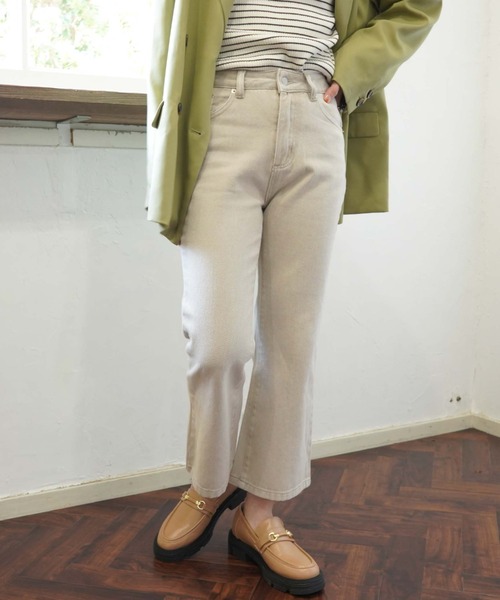 archives(アルシーヴ)の「クロップドデニムパンツ(デニムパンツ・レディース・ブラック/グレー/ブルー・SMALL/MEDIUM)」の18枚目の写真