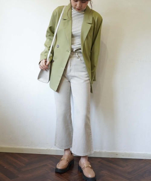 archives(アルシーヴ)の「クロップドデニムパンツ(デニムパンツ・レディース・ブラック/グレー/ブルー・SMALL/MEDIUM)」の14枚目の写真