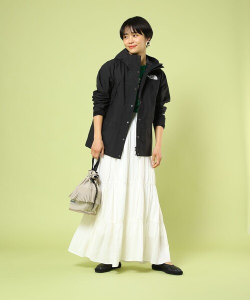 FREAK'S STORE(フリークスストア)の「THE NORTH FACE/ザ ノース フェイス Mountain Light Jacket/マウンテンライトジャケット(ナイロンジャケット・レディース・ブラック/キャメル・SMALL/MEDIUM)」の9枚目の写真