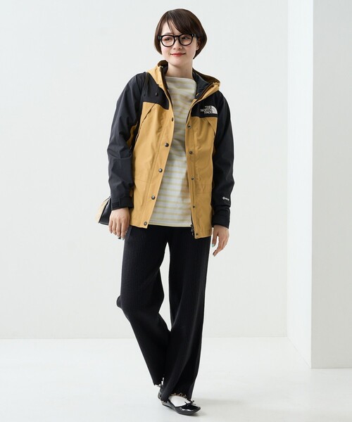 FREAK'S STORE(フリークスストア)の「THE NORTH FACE/ザ ノース フェイス Mountain Light Jacket/マウンテンライトジャケット(ナイロンジャケット・レディース・ブラック/キャメル・SMALL/MEDIUM)」の16枚目の写真