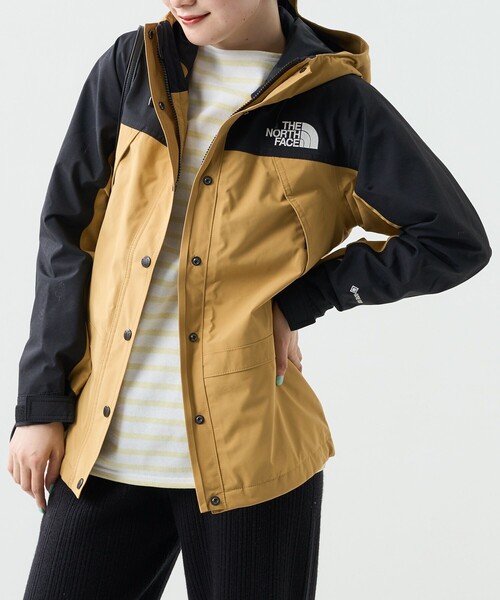 FREAK'S STORE(フリークスストア)の「THE NORTH FACE/ザ ノース フェイス Mountain Light Jacket/マウンテンライトジャケット(ナイロンジャケット・レディース・ブラック/キャメル・SMALL/MEDIUM)」の18枚目の写真