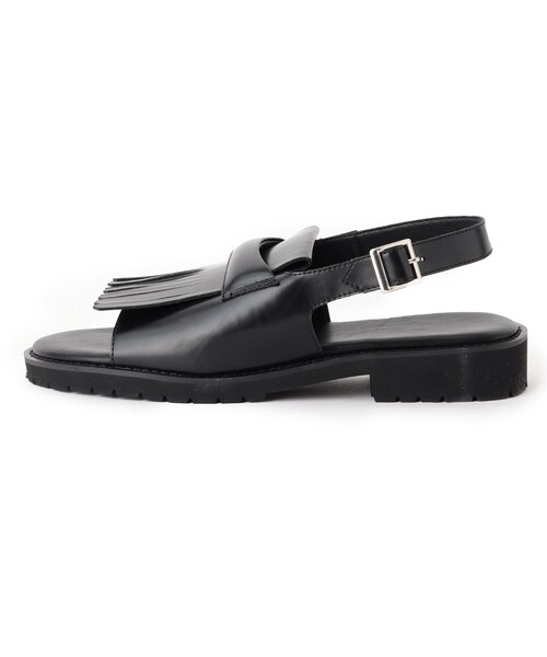 tk.TAKEO KIKUCHI(ティーケータケオキクチ)の「◆キルトタンボリュームソールサンダル(サンダル・メンズ・ブラック・65/75)」の3枚目の写真