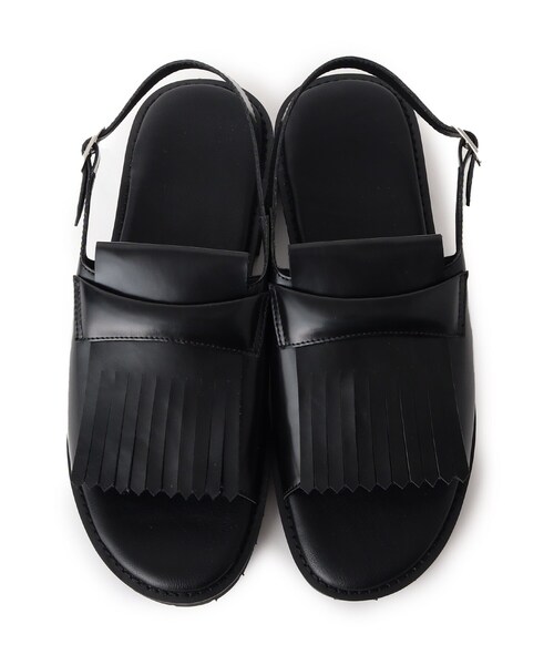 tk.TAKEO KIKUCHI(ティーケータケオキクチ)の「◆キルトタンボリュームソールサンダル(サンダル・メンズ・ブラック・65/75)」の5枚目の写真