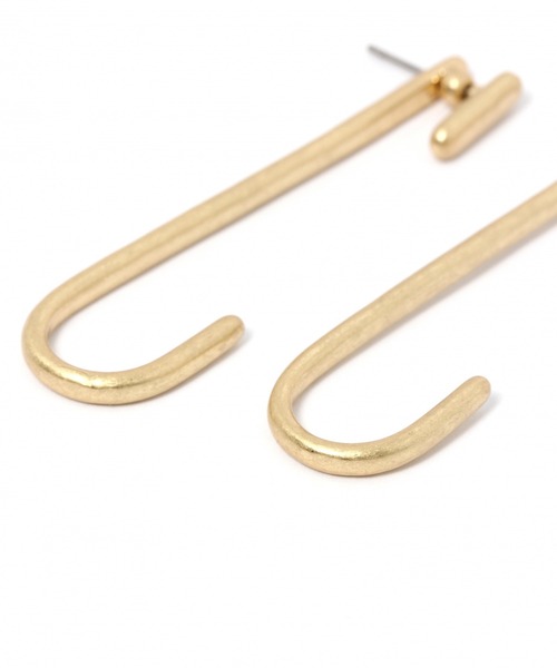 studio CLIP（スタディオクリップ）の「Jラインピアス（ピアス（両耳用）・レディース・その他1・FREE）」の3枚目の写真