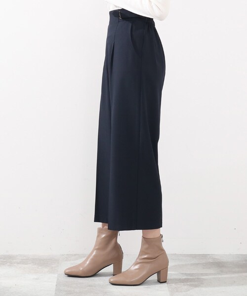 DRESKIP（ドレスキップ）の「◆【洗える】ストレッチサイドDカンワイドパンツ（その他パンツ・レディース・ネイビー/ライトグリーン/ライトベージュ・02/03/04）」の5枚目の写真