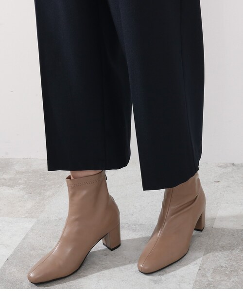 DRESKIP（ドレスキップ）の「◆【洗える】ストレッチサイドDカンワイドパンツ（その他パンツ・レディース・ネイビー/ライトグリーン/ライトベージュ・02/03/04）」の8枚目の写真