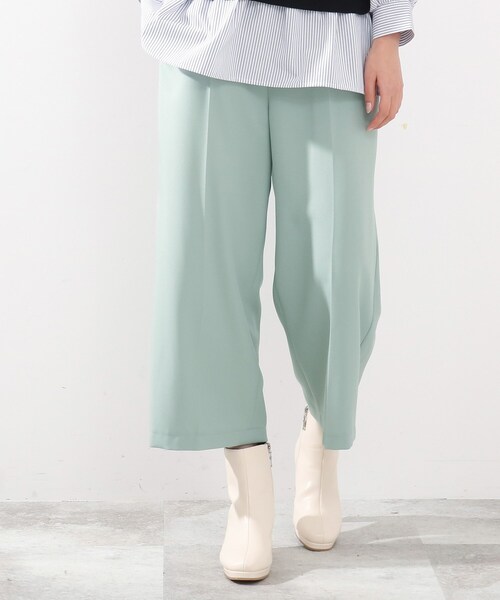 DRESKIP（ドレスキップ）の「◆【洗える】ストレッチサイドDカンワイドパンツ（その他パンツ・レディース・ネイビー/ライトグリーン/ライトベージュ・02/03/04）」の16枚目の写真