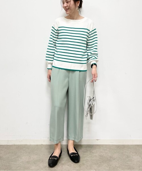 DRESKIP（ドレスキップ）の「◆【洗える】ストレッチサイドDカンワイドパンツ（その他パンツ・レディース・ネイビー/ライトグリーン/ライトベージュ・02/03/04）」の21枚目の写真