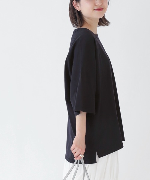 JOURNAL STANDARD relume SELECT(ジャーナルスタンダードレリュームセレクト)の「【Collegiate Pacific】 HALF SLEEVE FOOTBALLT:Tシャツ◆(Tシャツ/カットソー・レディース・ホワイト/ブラック/ベージュ/レッド・FREE)」の10枚目の写真