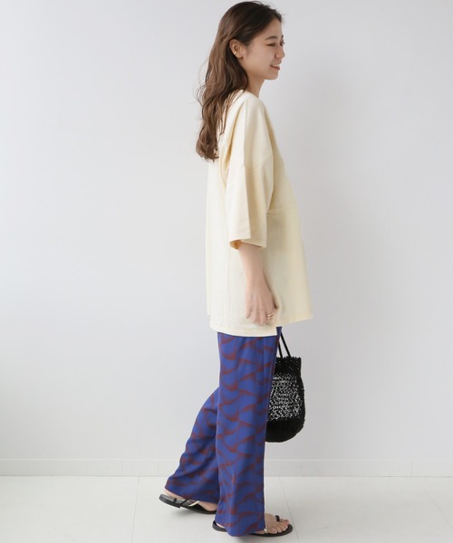 JOURNAL STANDARD relume SELECT(ジャーナルスタンダードレリュームセレクト)の「【Collegiate Pacific】 HALF SLEEVE FOOTBALLT:Tシャツ◆(Tシャツ/カットソー・レディース・ホワイト/ブラック/ベージュ/レッド・FREE)」の12枚目の写真