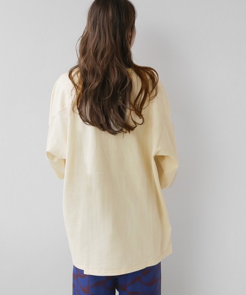 JOURNAL STANDARD relume SELECT(ジャーナルスタンダードレリュームセレクト)の「【Collegiate Pacific】 HALF SLEEVE FOOTBALLT:Tシャツ◆(Tシャツ/カットソー・レディース・ホワイト/ブラック/ベージュ/レッド・FREE)」の16枚目の写真