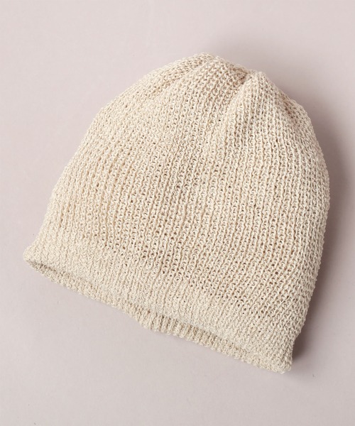 CA4LA(カシラ)の「SORBET SHORT 6(ニットキャップ/ビーニー・メンズ・グレー/ライトベージュ/グリーン/ブラック/サックスブルー・ONESIZE)」の4枚目の写真