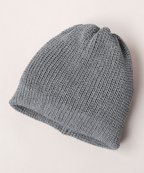 CA4LA(カシラ)の「SORBET SHORT 6(ニットキャップ/ビーニー・メンズ・グレー/ライトベージュ/グリーン/ブラック/サックスブルー・ONESIZE)」の8枚目の写真