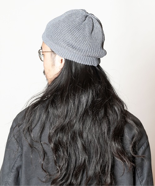 CA4LA(カシラ)の「SORBET SHORT 6(ニットキャップ/ビーニー・メンズ・グレー/ライトベージュ/グリーン/ブラック/サックスブルー・ONESIZE)」の7枚目の写真