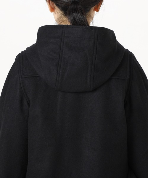 SETTO（セット）の「THOMAS COAT：ダッフルコート（ダッフルコート・レディース・ブラック/カーキブラウン・FREE）」の13枚目の写真
