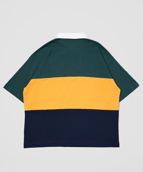 VISION STREET WEAR(ヴィジョンストリートウェア)の「【VISION STREET WEAR】USA COTTON ラガーシャツ(Tシャツ/カットソー・レディース・チャコールグレー/ネイビー/グリーン/ネイビー系1/パープル系1/グリーン系1・MEDIUM/LARGE/X-LARGE)」の11枚目の写真