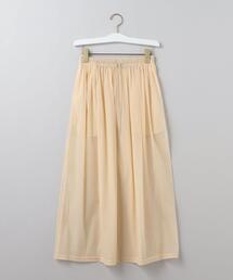 【タグ付未使用】6(ROKU)◆LOOP JACQUARD SKIRT 6（ロク）の「＜6(ROKU)＞SUKE DRAWSTRING SKIRT/スカート