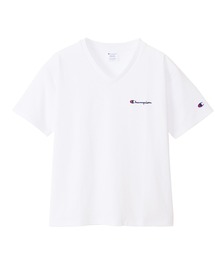 【Champion/チャンピオン】レディース ショートスリーブVネックTシャツ