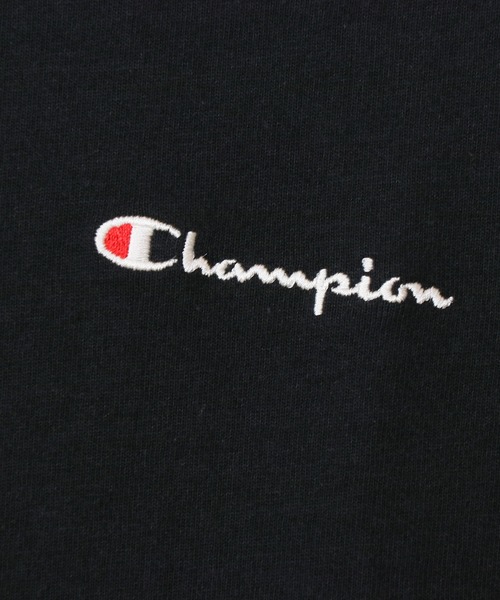 Champion(チャンピオン)の「【Champion/チャンピオン】レディース ショートスリーブVネックTシャツ(Tシャツ/カットソー・レディース・スカイブルー/グレー/ブラック/スモーキーグリーン系1/サンドベージュ/ホワイト・MEDIUM/LARGE)」の14枚目の写真