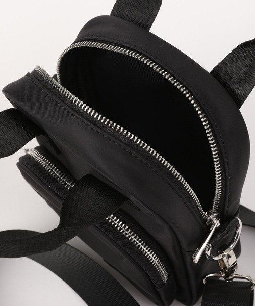 PAGEBOY(ページボーイ)の「ナイロンミニショルダー(ショルダーバッグ・レディース・ブラック/カーキ・FREE)」の8枚目の写真