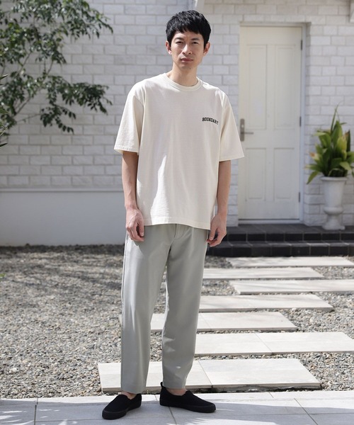 LAKOLE（ラコレ）の「【PARK】ピグメント刺繍Tシャツ / 274816（Tシャツ/カットソー・メンズ・ホワイト/ピンク/ロイヤルブルー/チャコール・MEDIUM/LARGE/X-LARGE）」の22枚目の写真