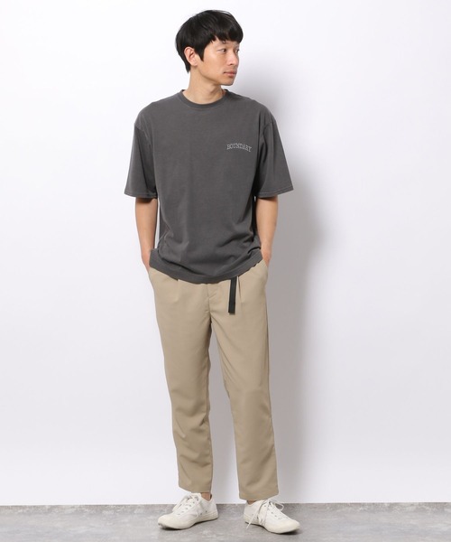 LAKOLE（ラコレ）の「【PARK】ピグメント刺繍Tシャツ / 274816（Tシャツ/カットソー・メンズ・ホワイト/ピンク/ロイヤルブルー/チャコール・MEDIUM/LARGE/X-LARGE）」の20枚目の写真